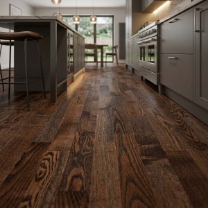 PARQUET PREFINITI - Rovere 3 Strip - Espresso - Verniciato-5